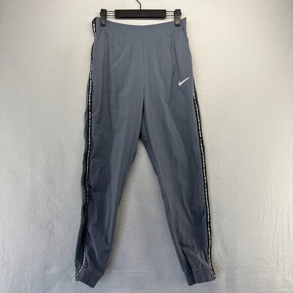 Nike FC Pants Women's SmallB Blue Soccer Training Track Cuffed Performance Woven - Picture 1 of 9